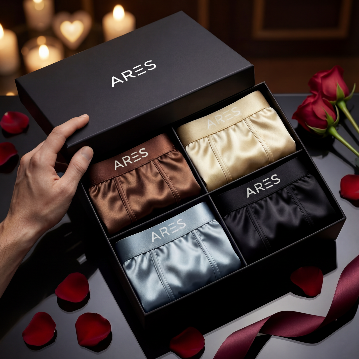 Bóxer de seda de primera calidad | Comodidad todo el día