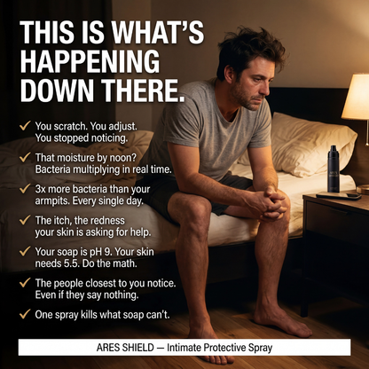 ARES Shield - Spray protector íntimo para hombres