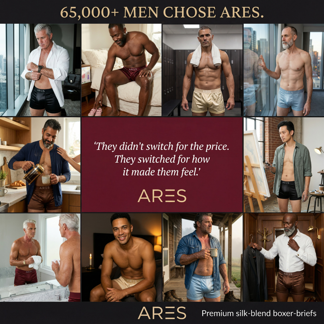 Bóxer de seda de primera calidad | Comodidad todo el día