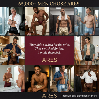 Bóxer de seda de primera calidad | Comodidad todo el día