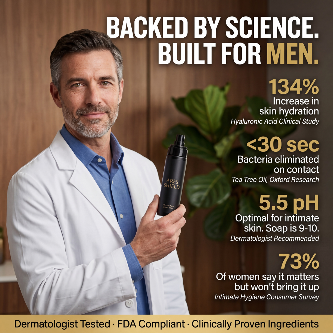 ARES Shield - Spray protector íntimo para hombres