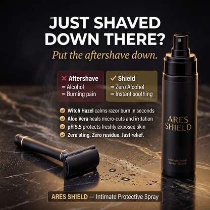 ARES Shield - Spray protector íntimo para hombres