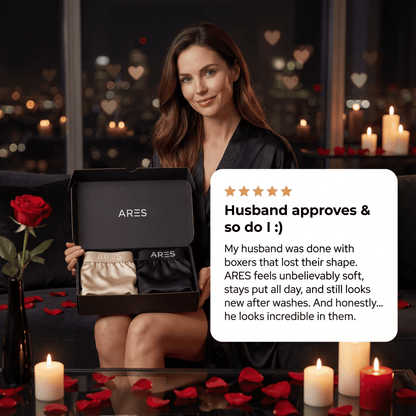 Bóxer de seda de primera calidad | Comodidad todo el día