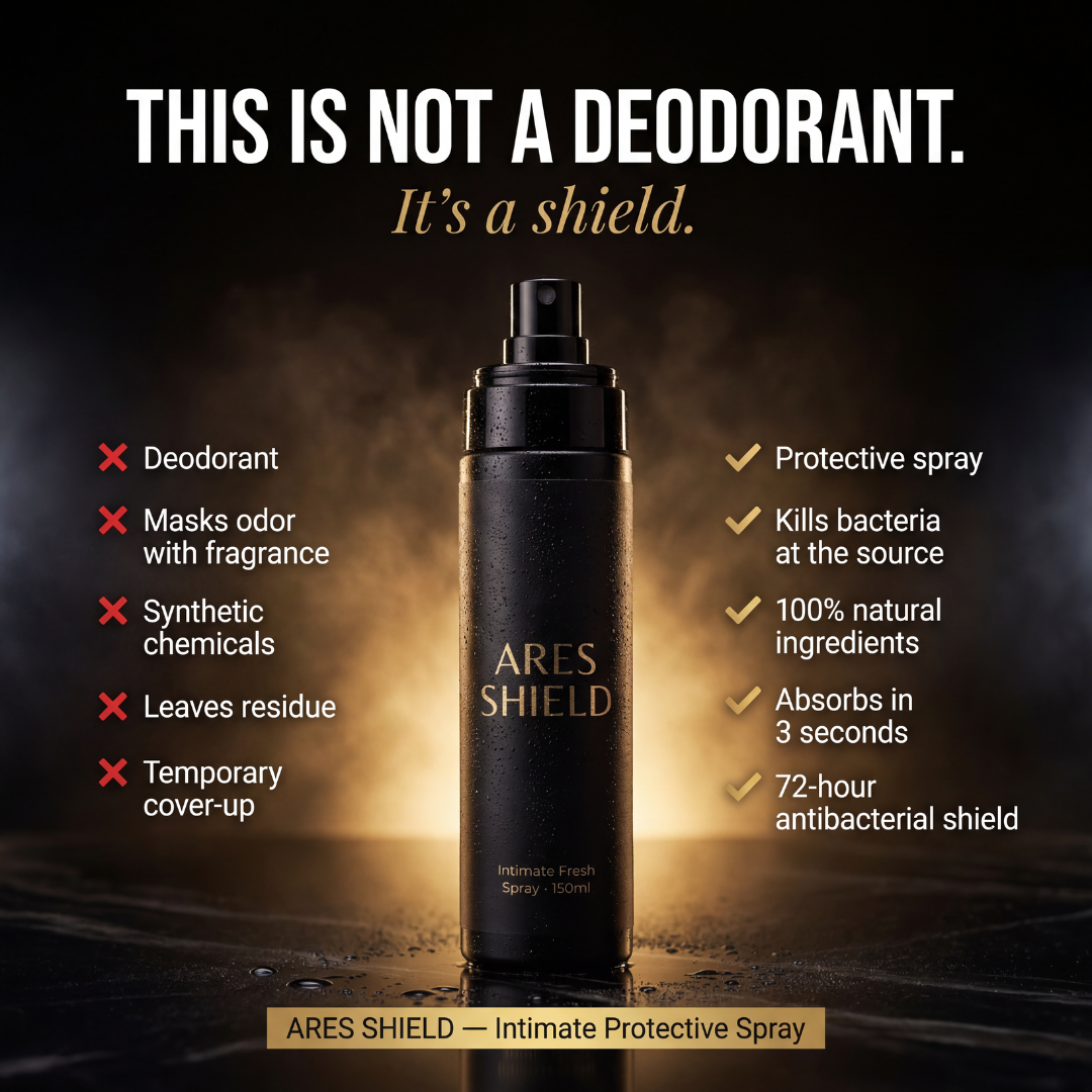 ARES Shield - Spray protector íntimo para hombres