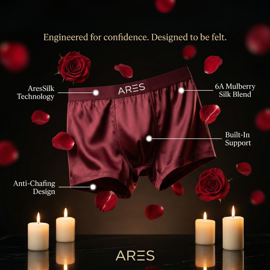 Bóxer de seda de primera calidad | Comodidad todo el día