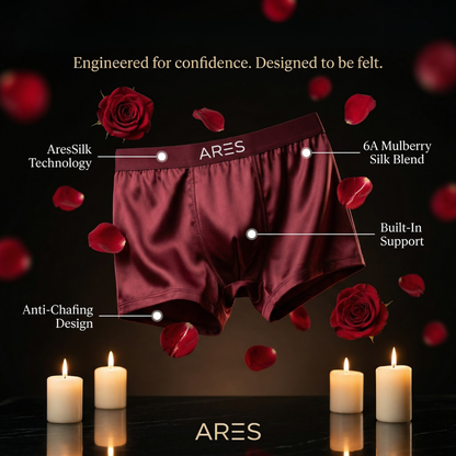 Bóxer de seda de primera calidad | Comodidad todo el día