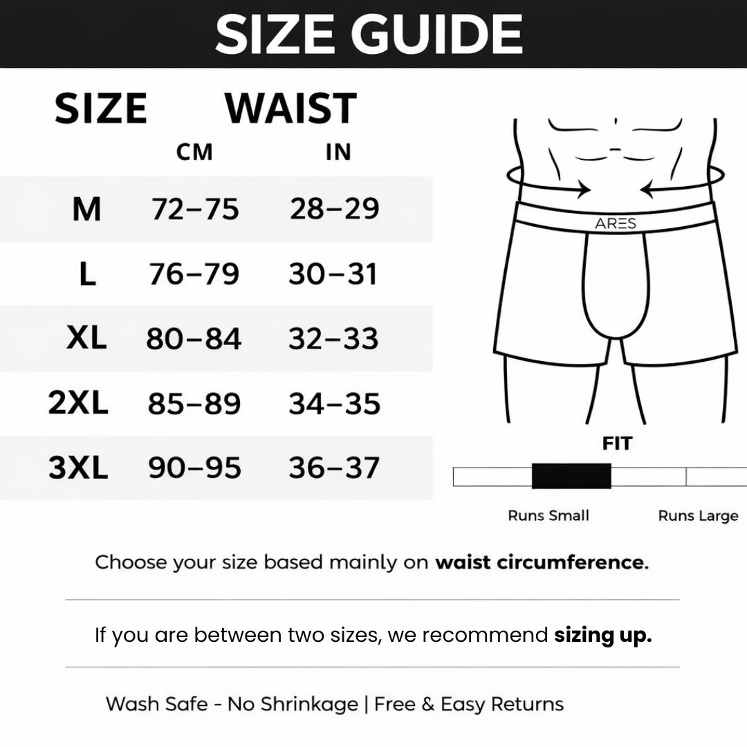 Bóxer de seda de primera calidad | Comodidad todo el día