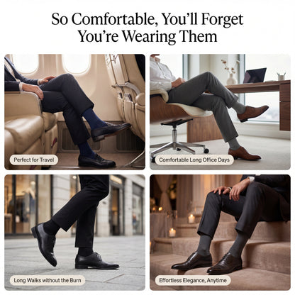 Calcetines de seda de primera calidad | Comodidad todo el día (NUEVO)