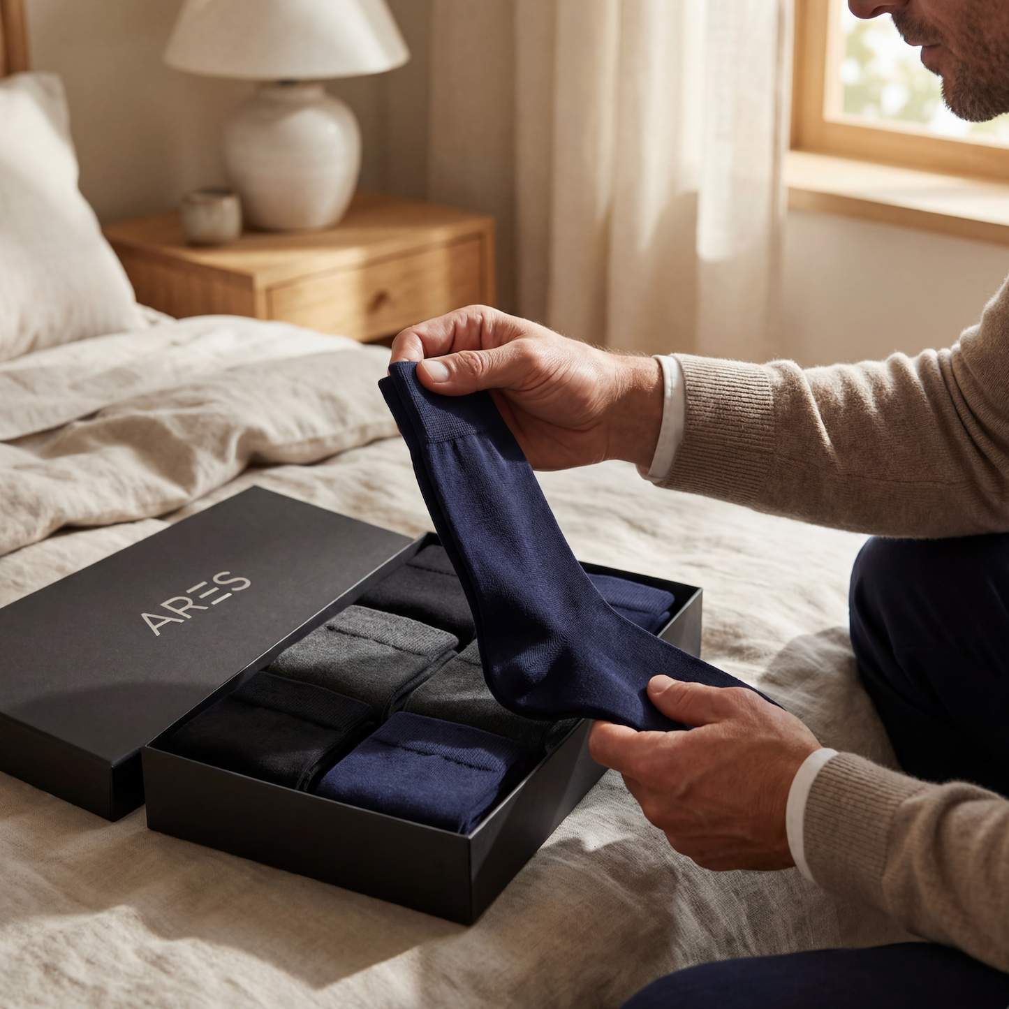 Calcetines de seda de primera calidad | Comodidad todo el día (NUEVO)